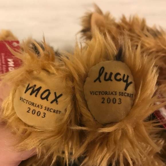 Victoria's Secret Limited Edition 2003  Yorkie Pups Max & Lucy Bundle - Picture 2 of 6